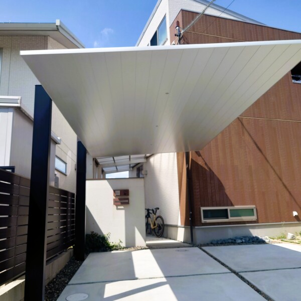 カーポートの設置工事③