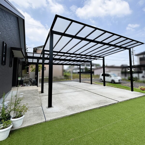 カーポートの設置工事③