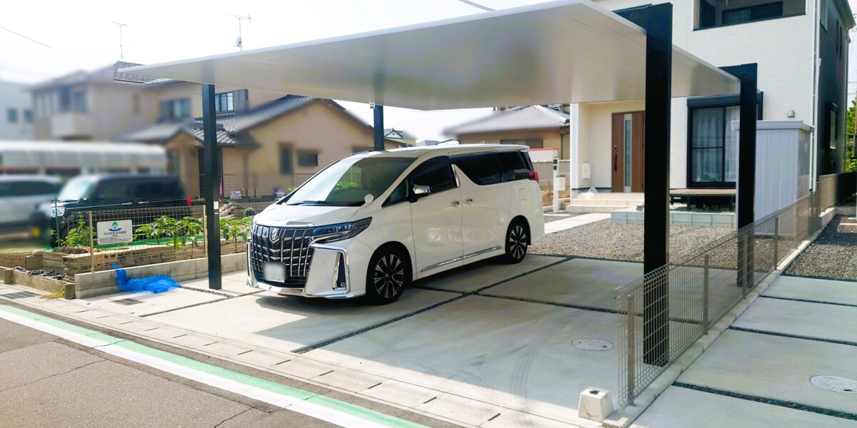 2台用のカーポート②