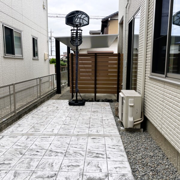 スタンプコンクリート③