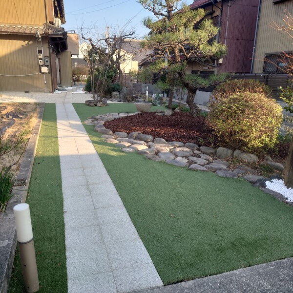 庭のリフォーム⑤